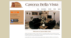 Desktop Screenshot of casonabellavista.com